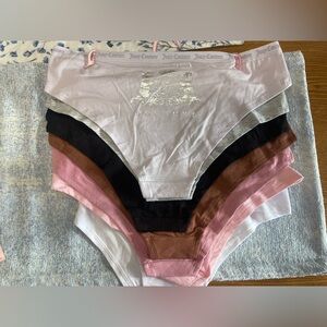 JUICY COUTURE Panties 7Pk Logo Underwear Size XL